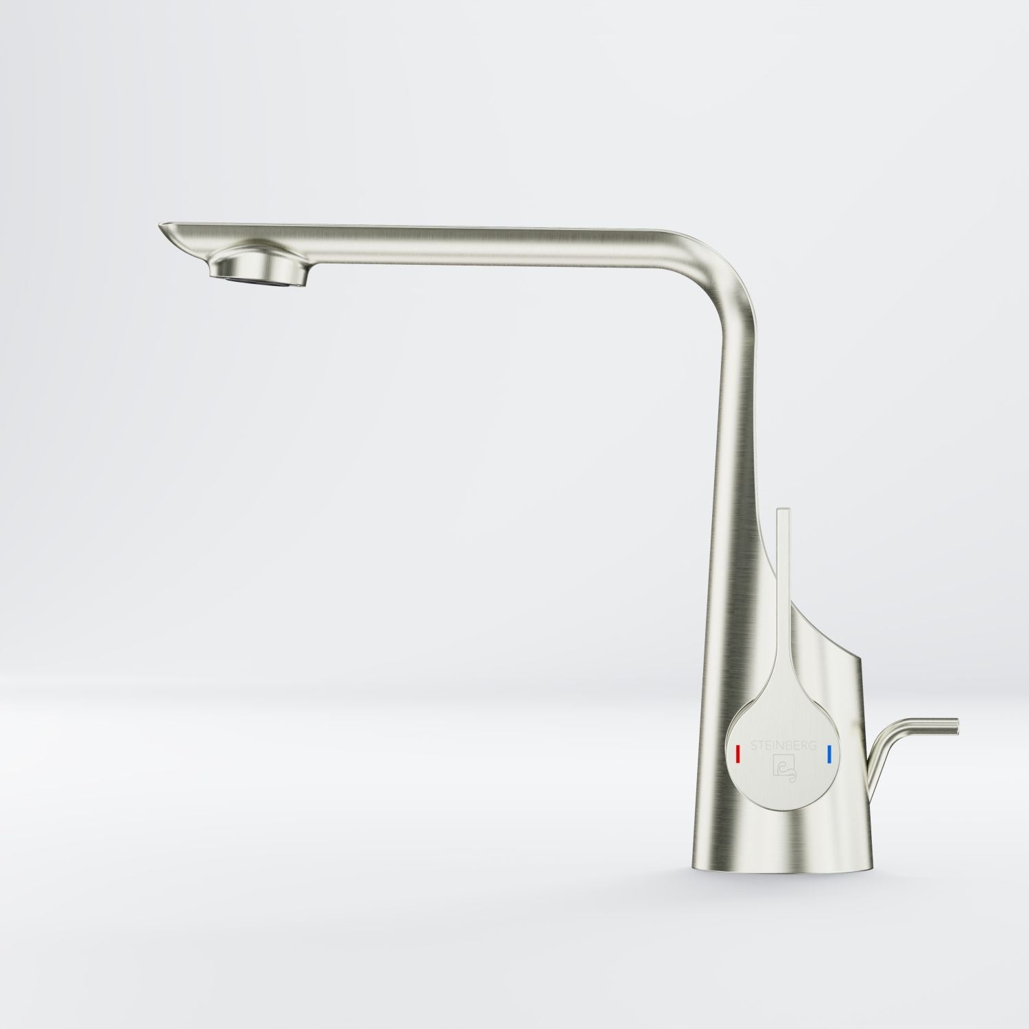 Steinberg Serie 290 Waschtisch-Einhebelmischer mit Ablaufgarnitur