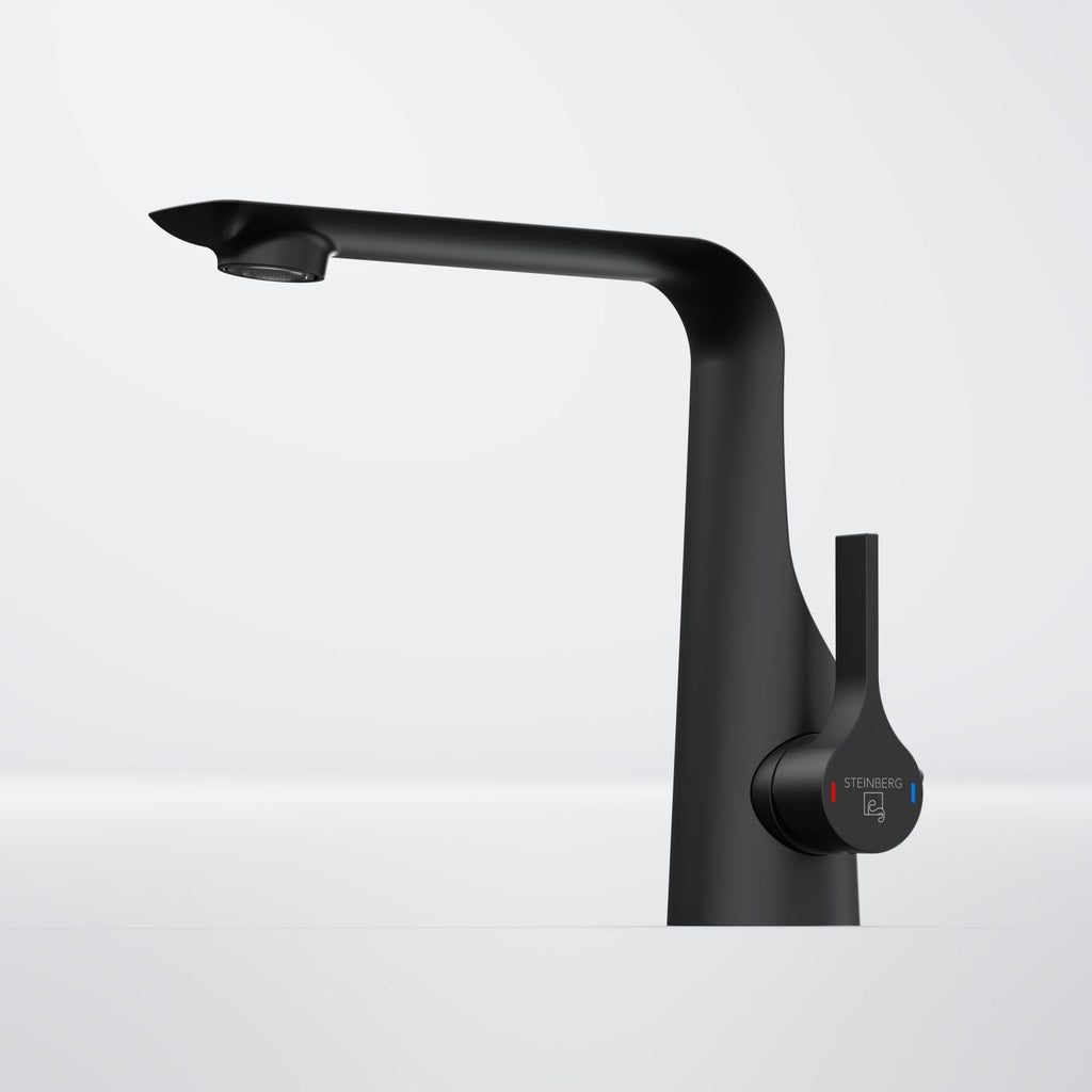 Steinberg Serie 290 Waschtisch-Einhebelmischer mit Ablaufgarnitur