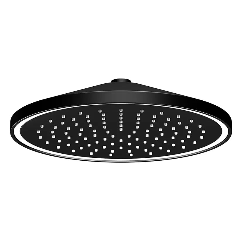 Douche de tête avec éclairage LED - avec mini turbine à eau - aucun branchement électrique requis