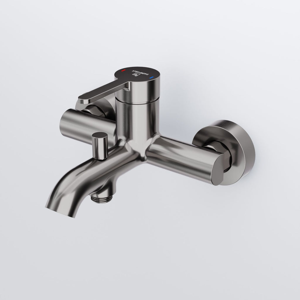 Steinberg Serie 341 Aufputz-Einhebelmischer für Wanne