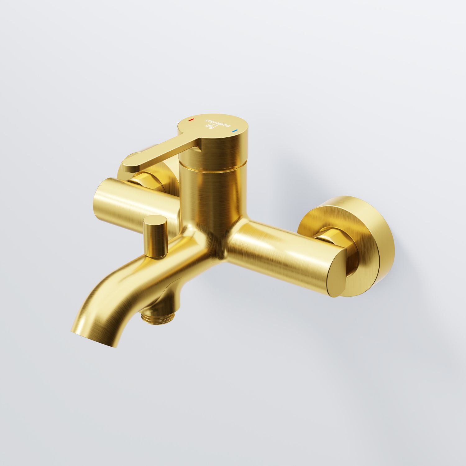 Steinberg Series 341 exposed single lever mixer for bathtub