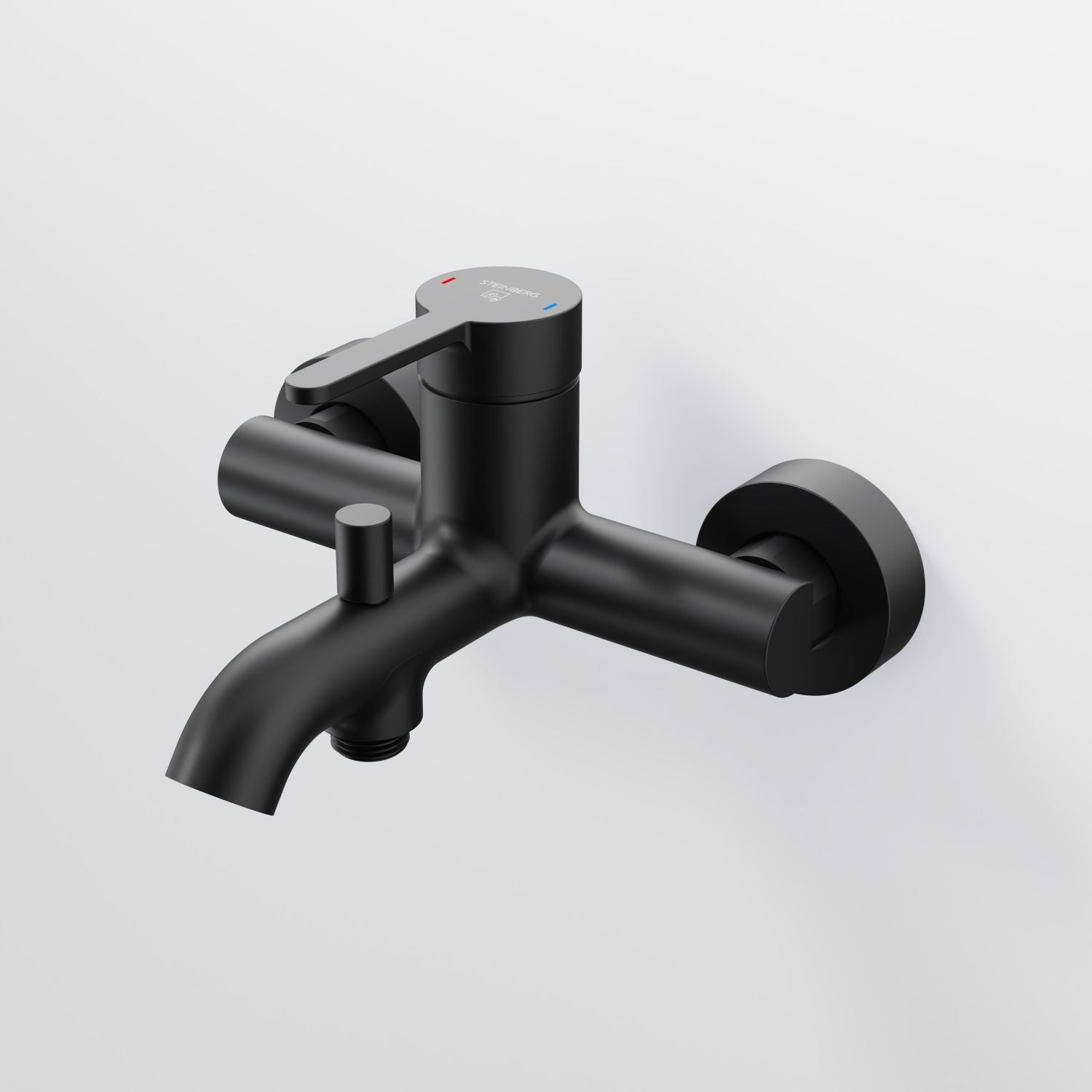 Steinberg Series 341 exposed single lever mixer for bathtub