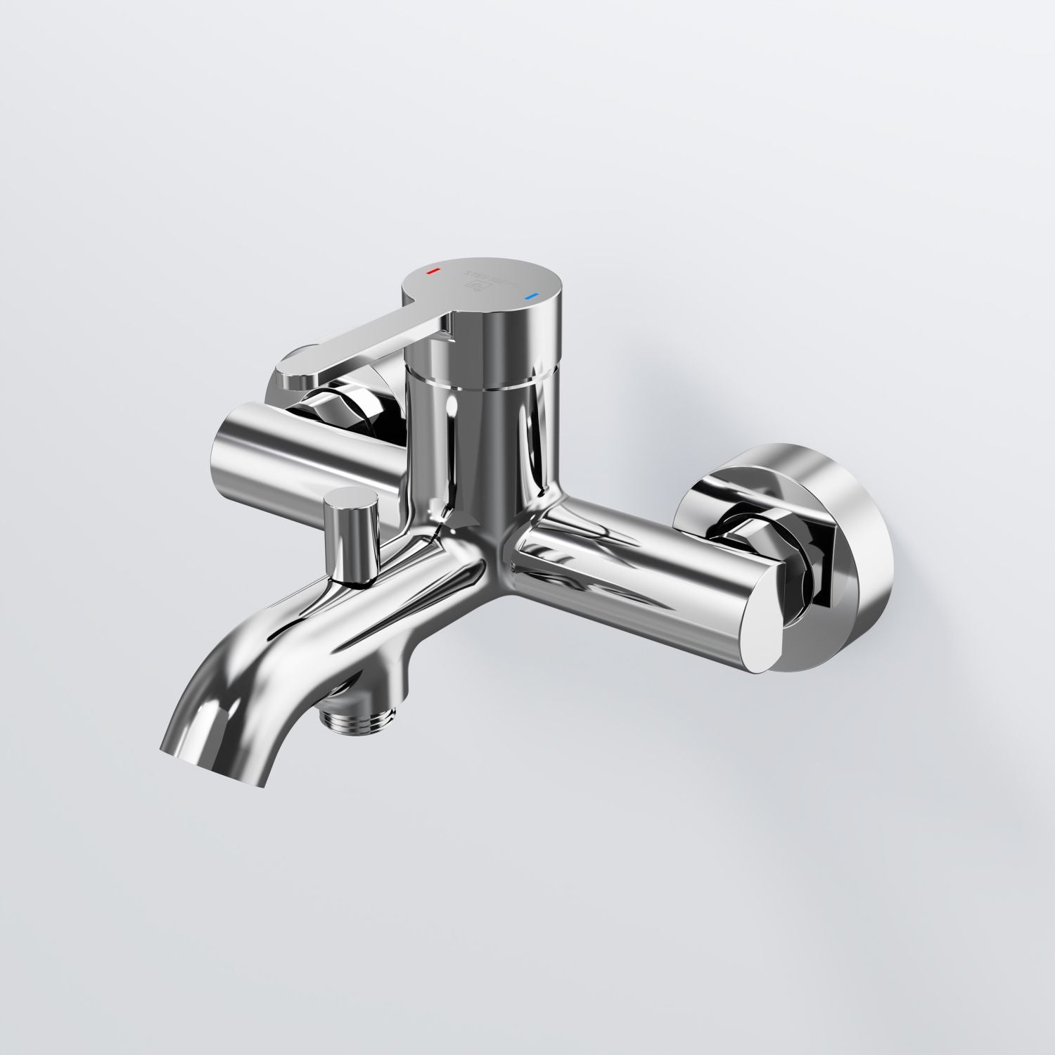 Steinberg Series 341 exposed single lever mixer for bathtub