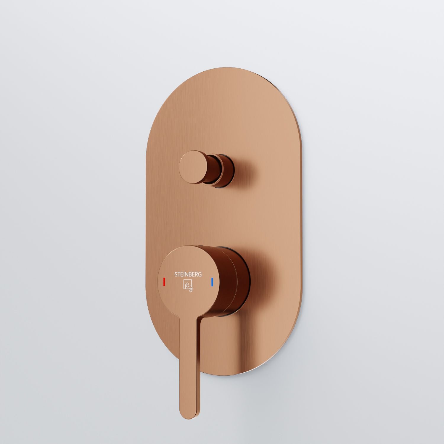 Steinberg Series 341 ready-mounted fitting concealed for single lever bath/shower mixer