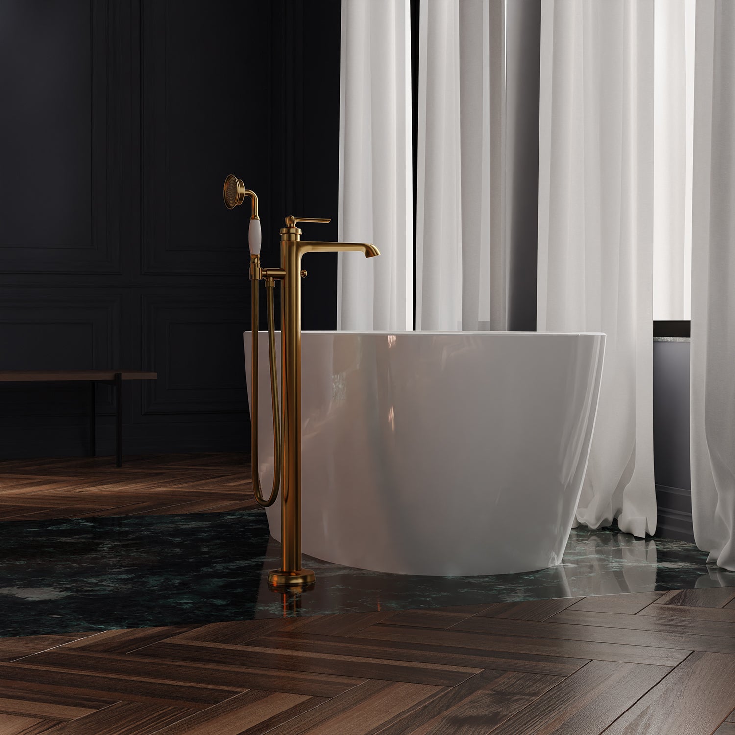 Steinberg Series 350 Freestanding bath mixer