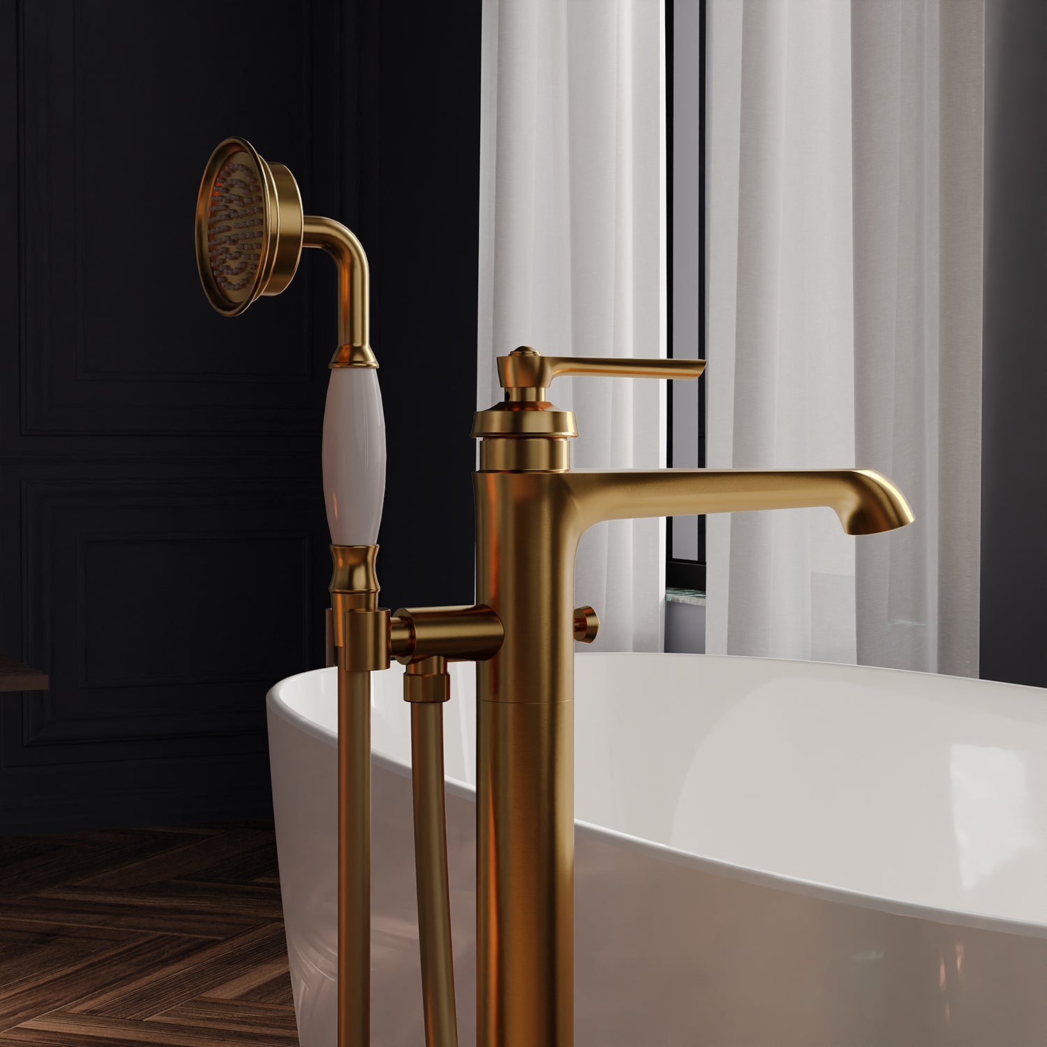 Steinberg Series 350 Freestanding bath mixer