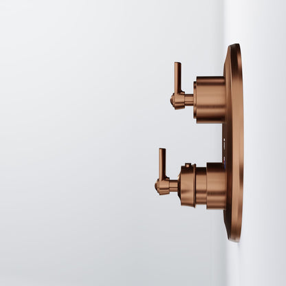 Steinberg Serie 350 Fertigmontageset für Unterputzthermostat mit 2-Wege-Umsteller