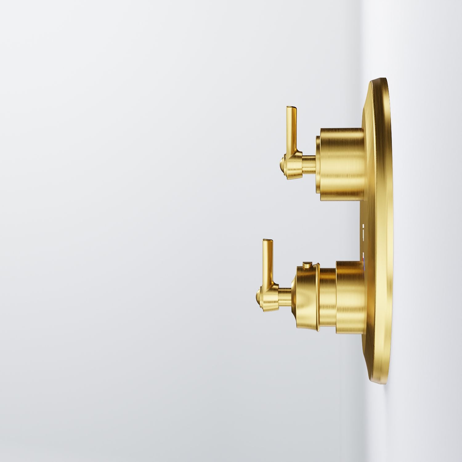 Steinberg 350 series ready-mounted fitting concealed for flush-mounted thermostat with 2-way diverter