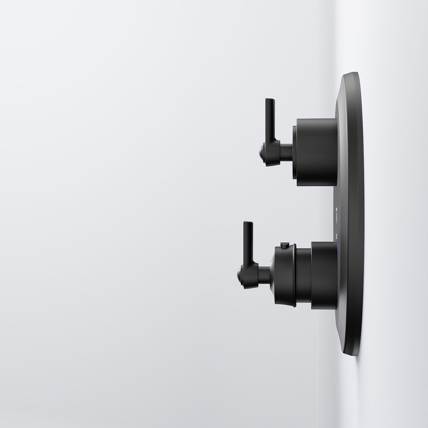 Steinberg 350 series ready-mounted fitting concealed for flush-mounted thermostat with 2-way diverter