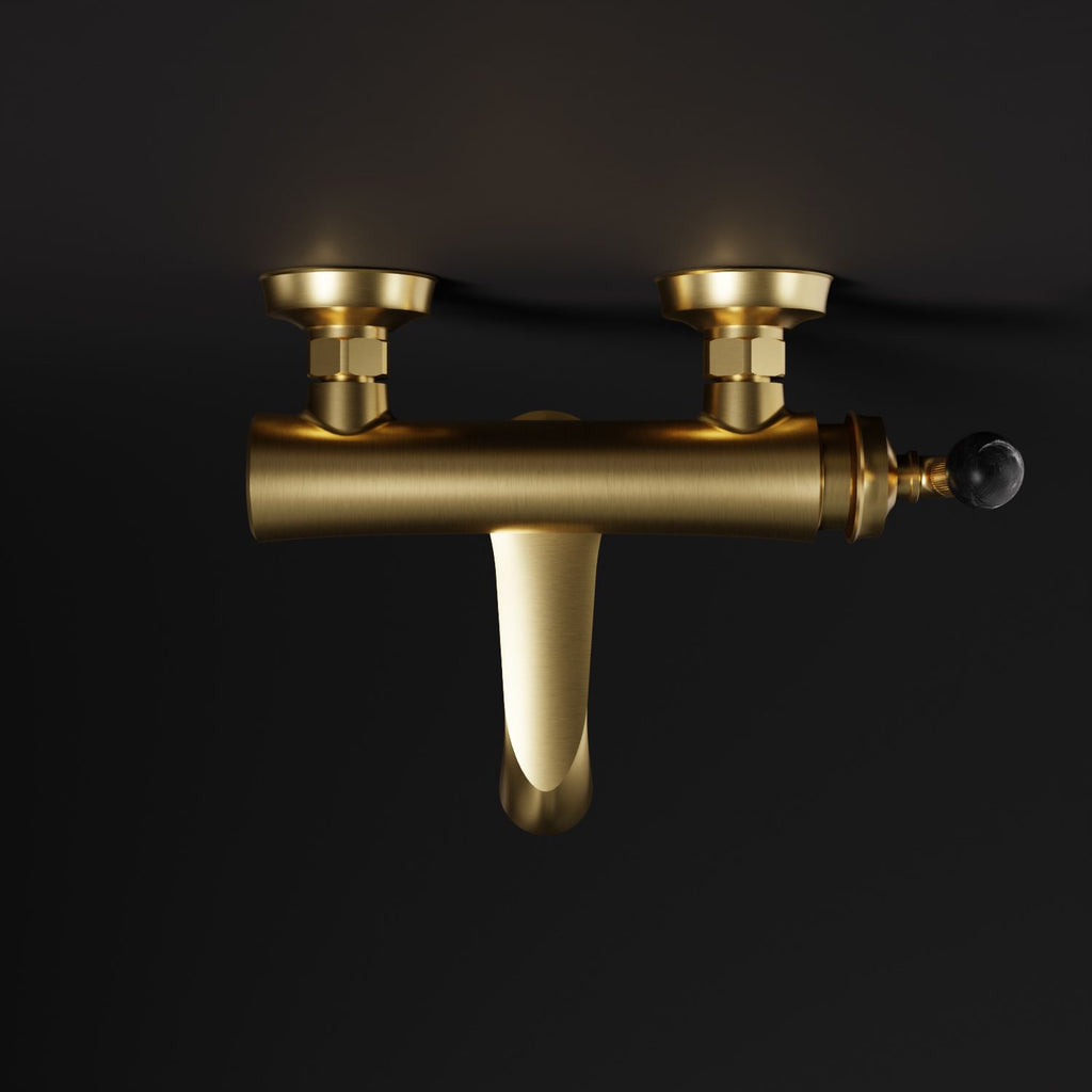 Steinberg Serie 355 – Metamorphosis by Daniele Daminelli, Aufputz-Einhebelmischer ½″ für Wanne