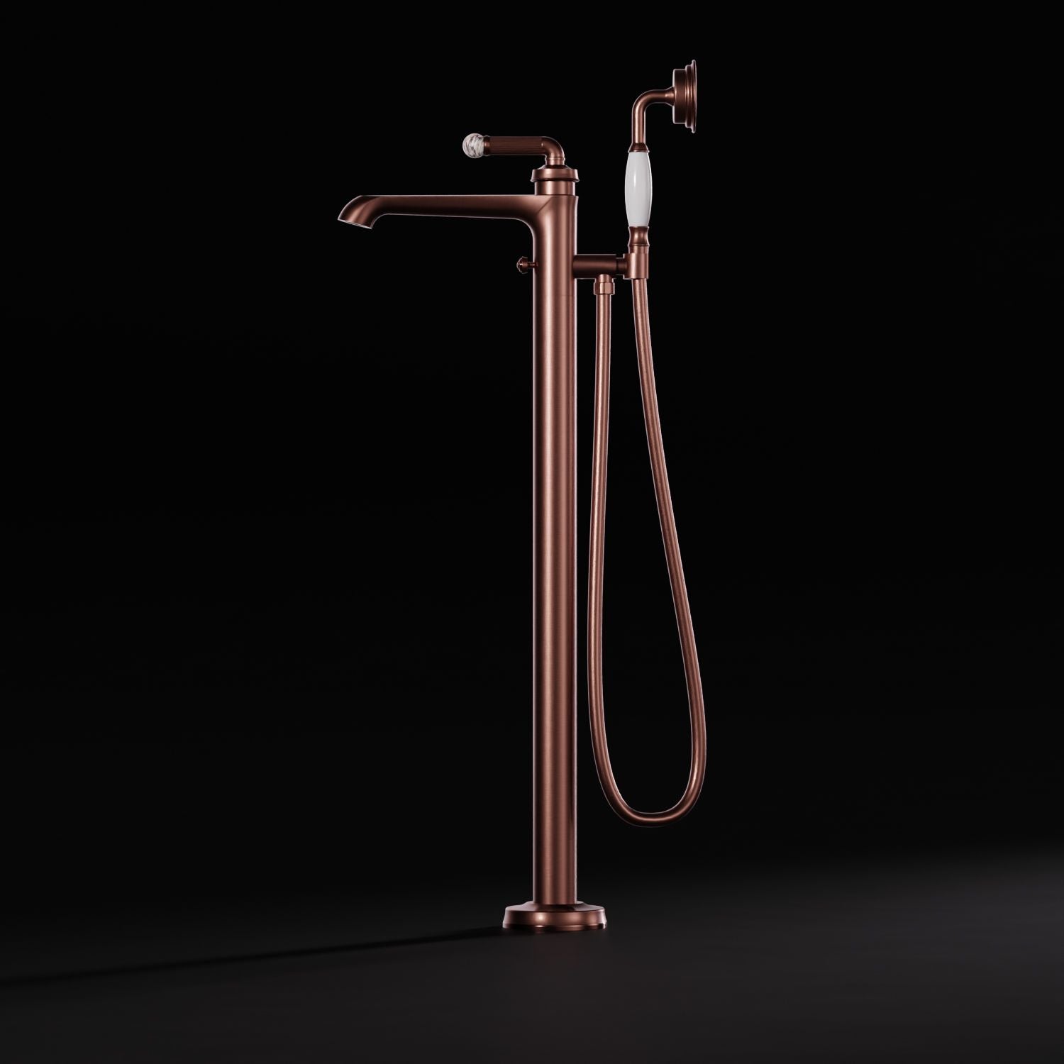 Brushed Copper / Calacatta Viola
