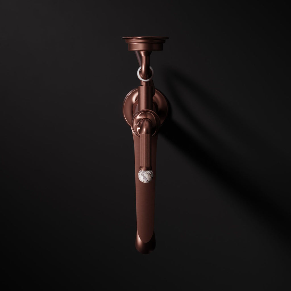 Brushed Copper / Calacatta Viola