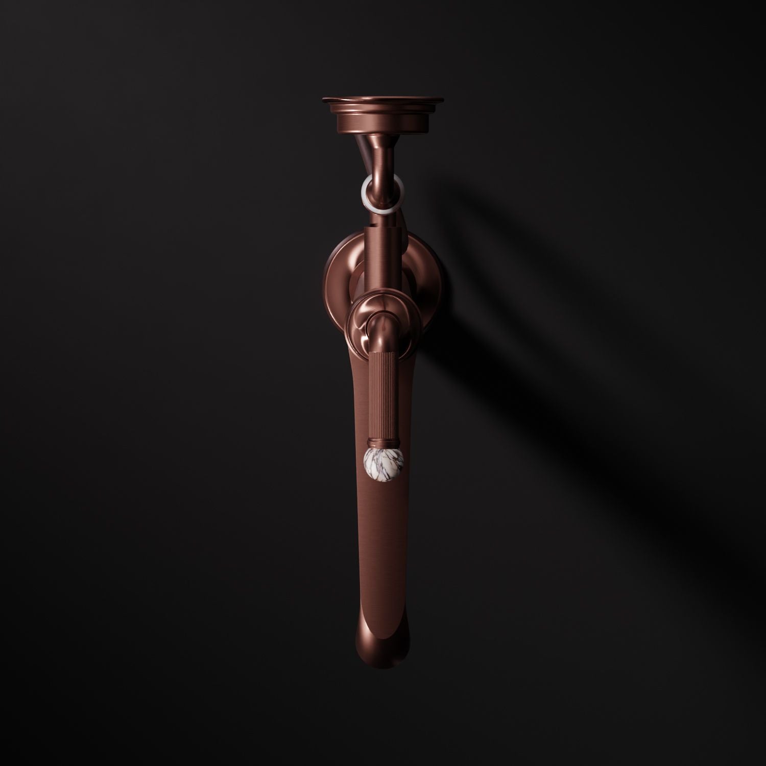 Brushed Copper / Calacatta Viola