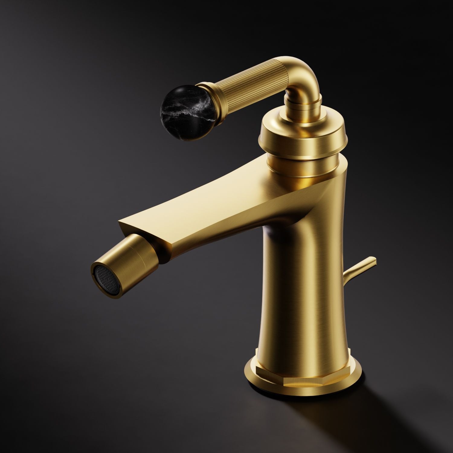Steinberg Serie 355 – Metamorphosis by Daniele Daminelli, Bidet-Einhebelmischer