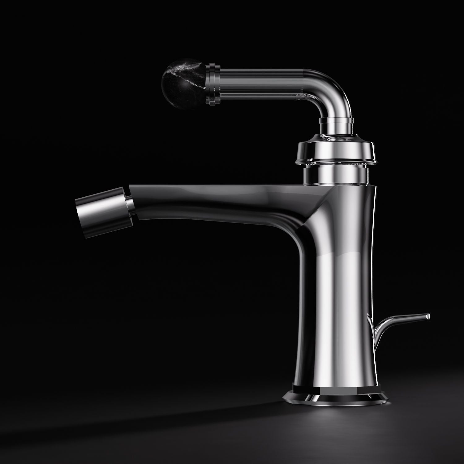 Steinberg Serie 355 – Metamorphosis by Daniele Daminelli, Bidet-Einhebelmischer