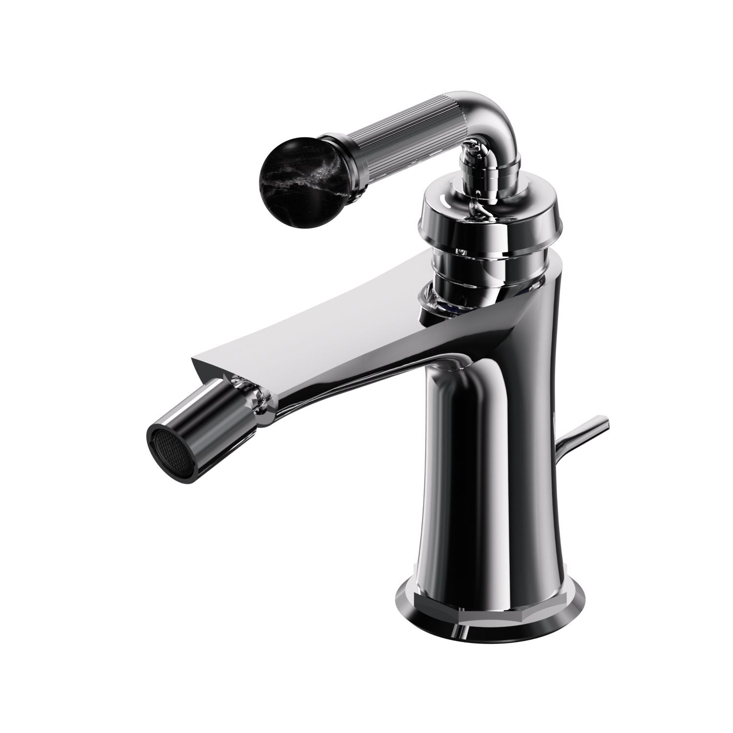 Steinberg Serie 355 – Metamorphosis by Daniele Daminelli, Bidet-Einhebelmischer