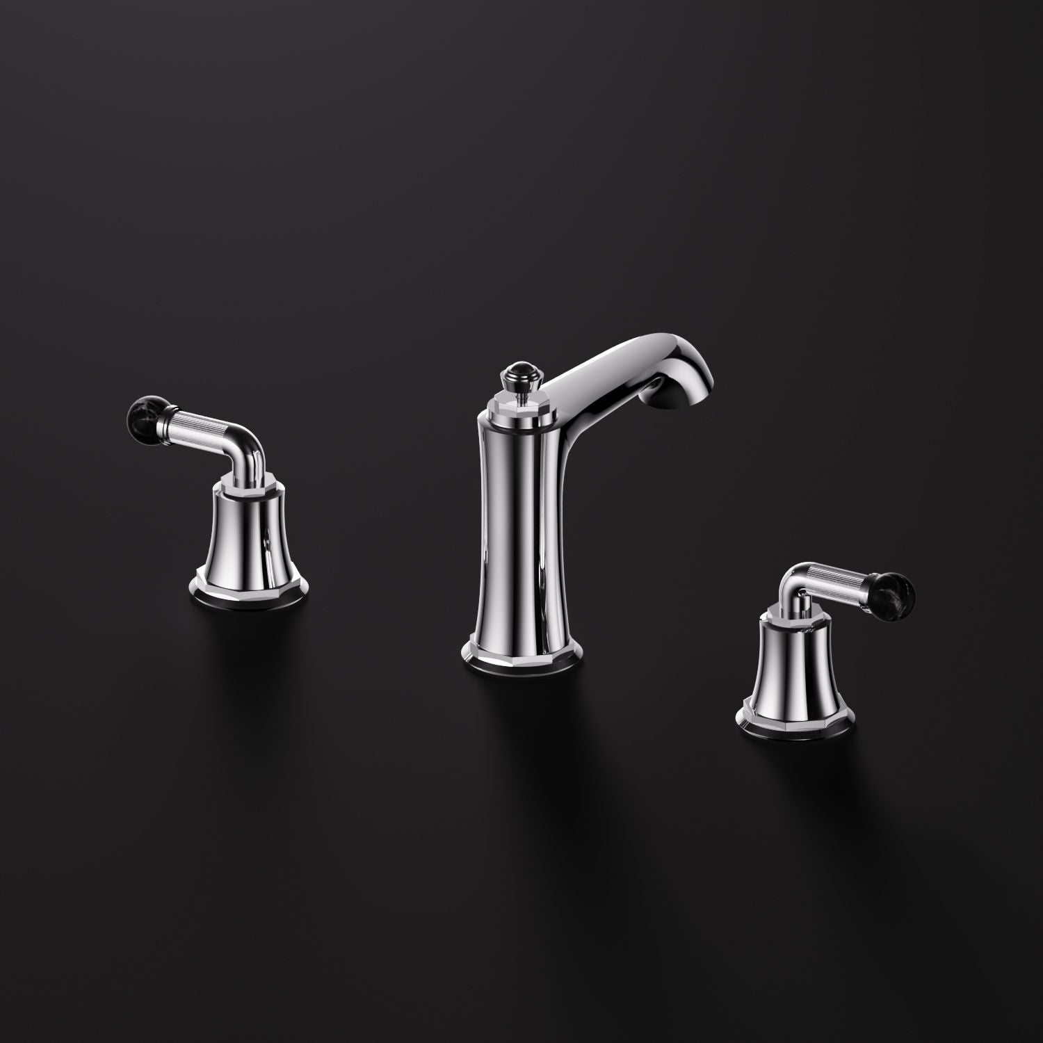 Steinberg Serie 355 – Metamorphosis by Daniele Daminelli, 3-Loch Waschtisch-Armatur