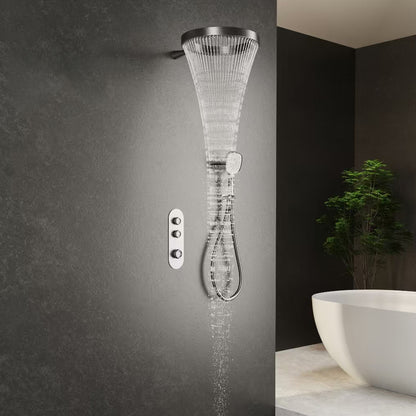 Bewater Ring-Kopfbrause zur Wandmontage