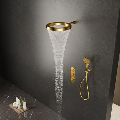 Bewater Ring-Kopfbrause zur Wandmontage