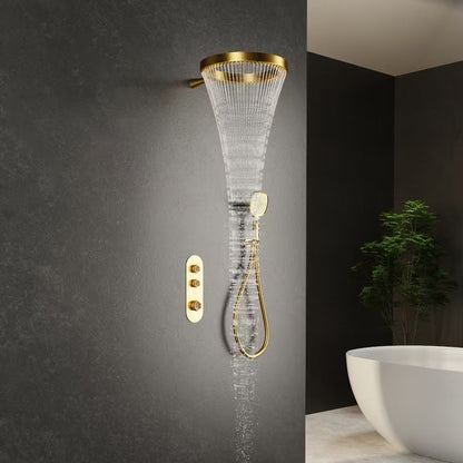 Bewater Ring-Kopfbrause zur Wandmontage