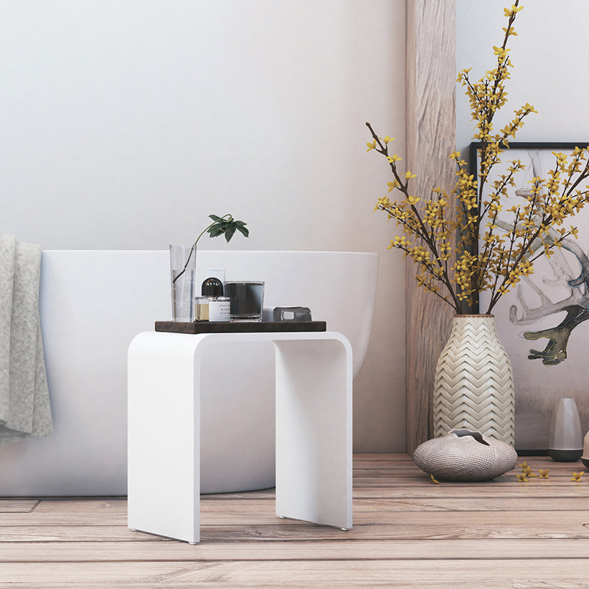 Steinberg shower stool Series 430 - from Mineo Stone