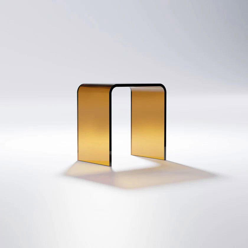 Steinberg shower stool Series 432 - from Polyresin - Yellow - Limited Edition