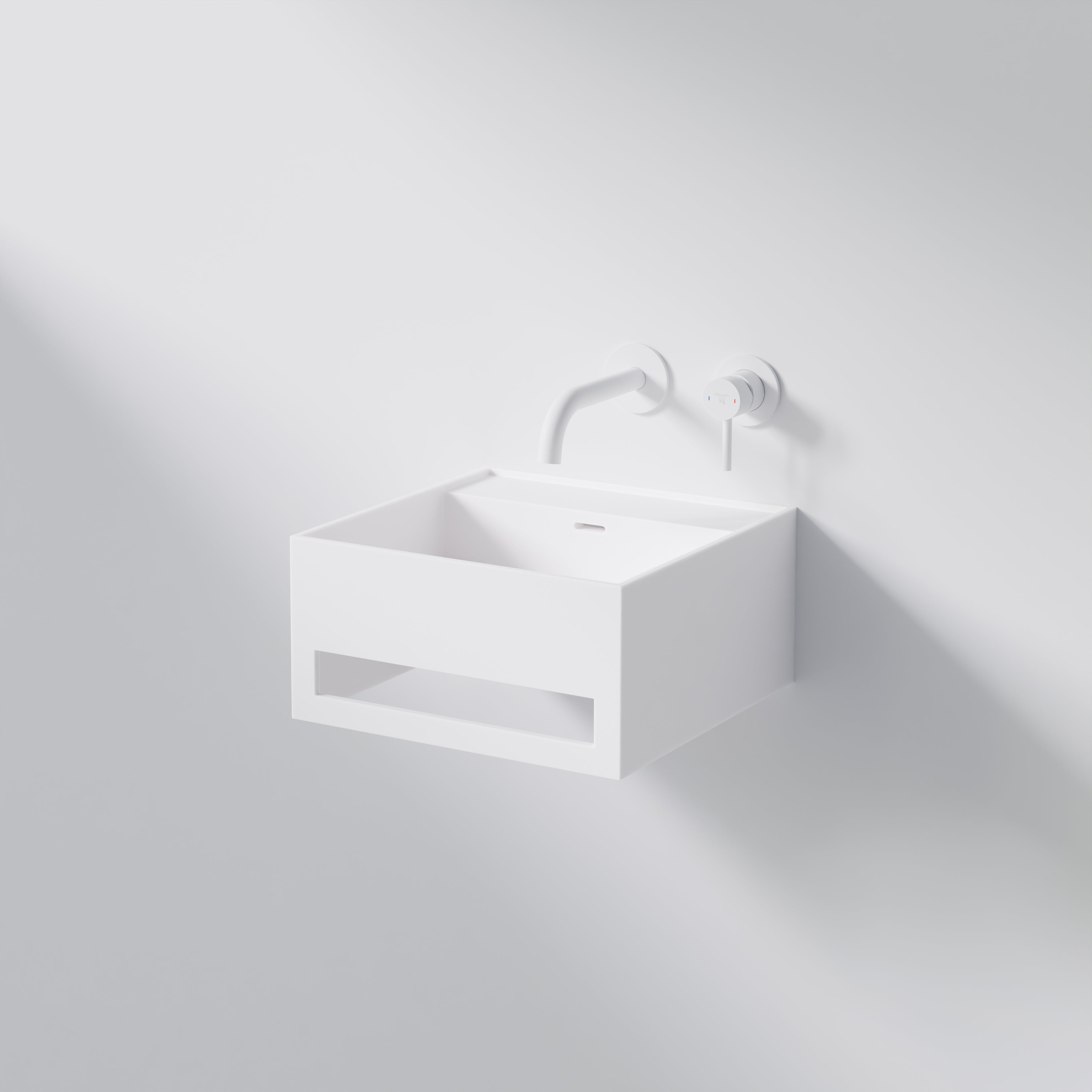 Series 443 wall washbasin