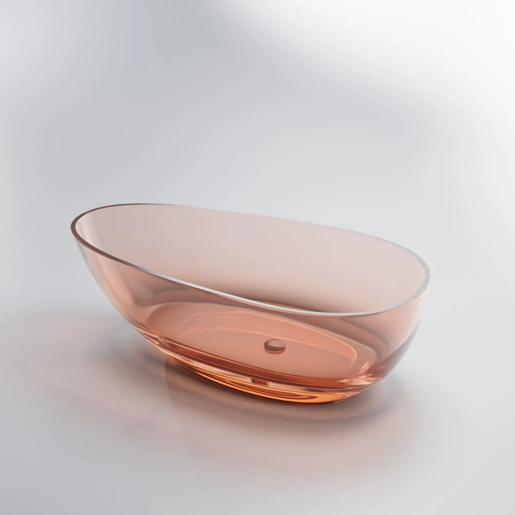 Steinberg Freestanding bathtub - Series 489 - made of polyresin - apricot