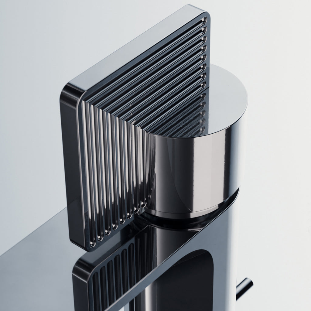 Daniel Rub. Bidet one -hand battery - Stellar series - with drain set - chrome