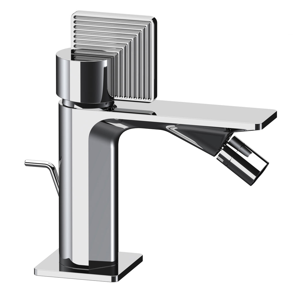 Daniel Rub. Bidet one -hand battery - Stellar series - with drain set - chrome