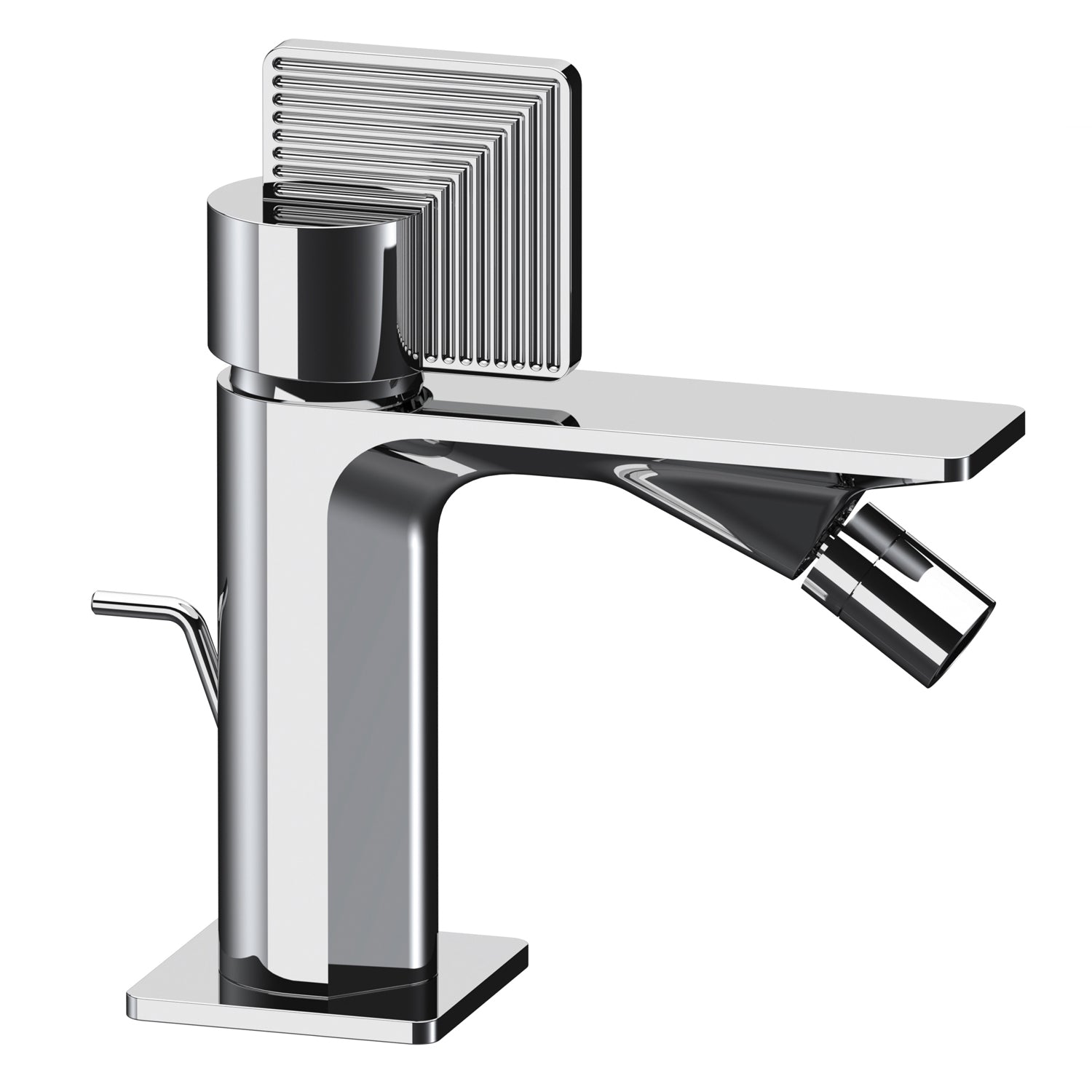 Daniel Rub. Bidet one -hand battery - Stellar series - with drain set - chrome