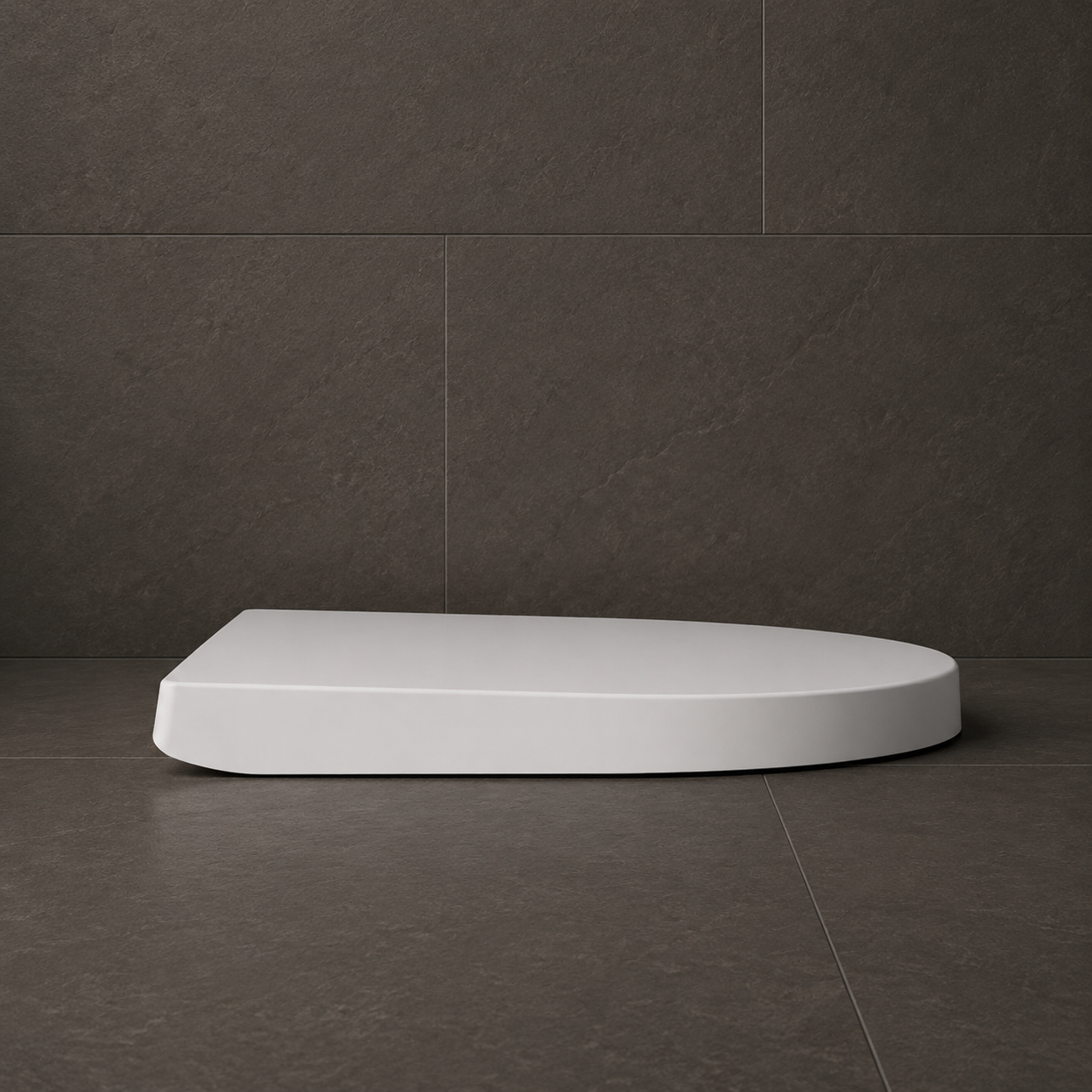 Kurzer WC-Sitz passend für 48 cm Wand-WC 810.03.2002 – abnehmbar mit Absenkautomatik – weiß – Treos