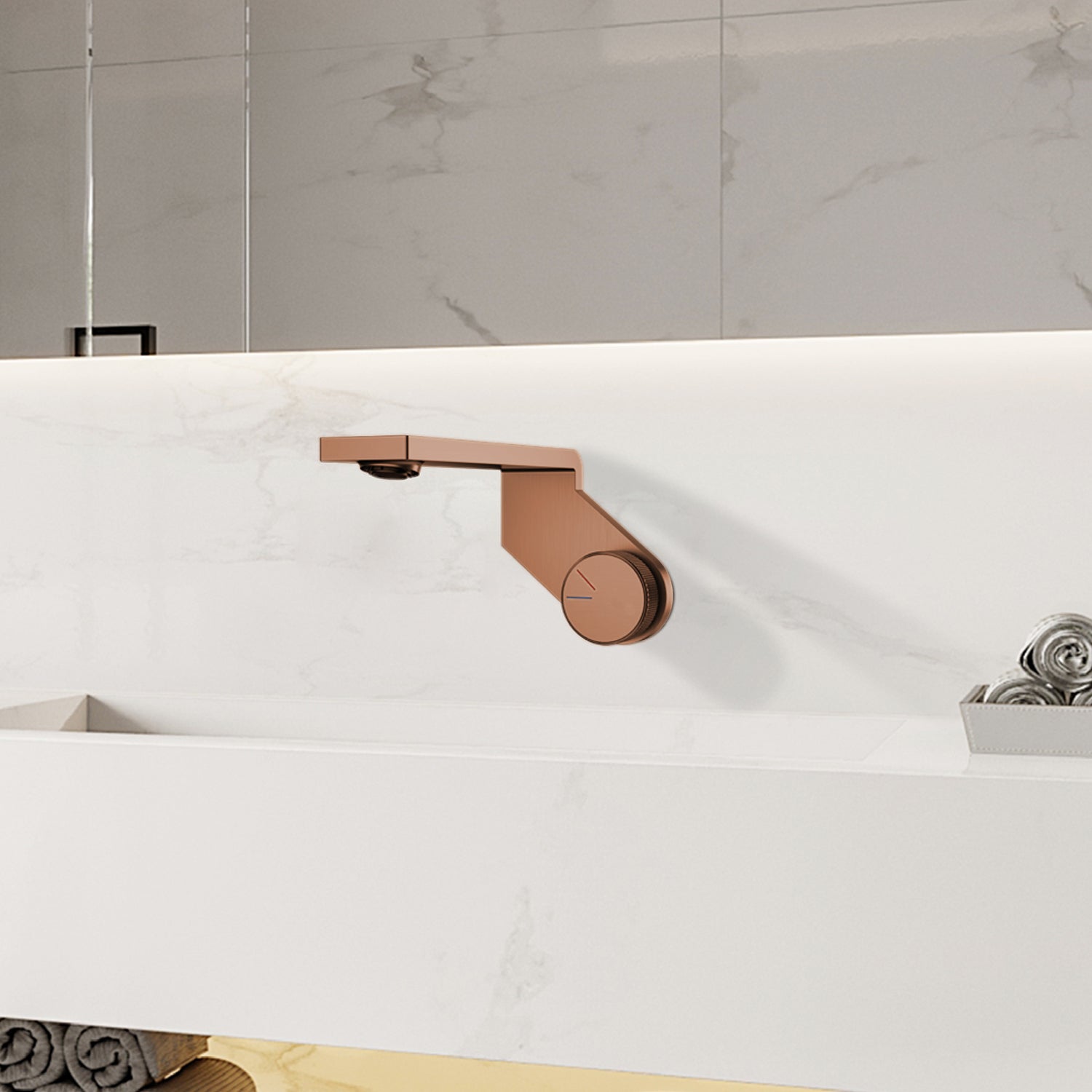 Remer rub. Wall-Single Lever Basin Mixer - Series Chrono