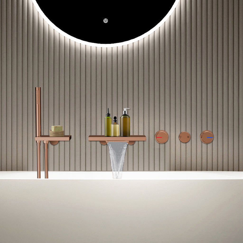 REMER RUB. Mur-Mitigeur de lavabo - Série Chrono