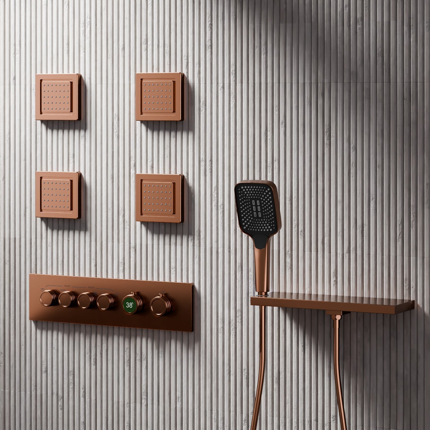 Remer rub. Wall-Single Lever Basin Mixer - Series Chrono