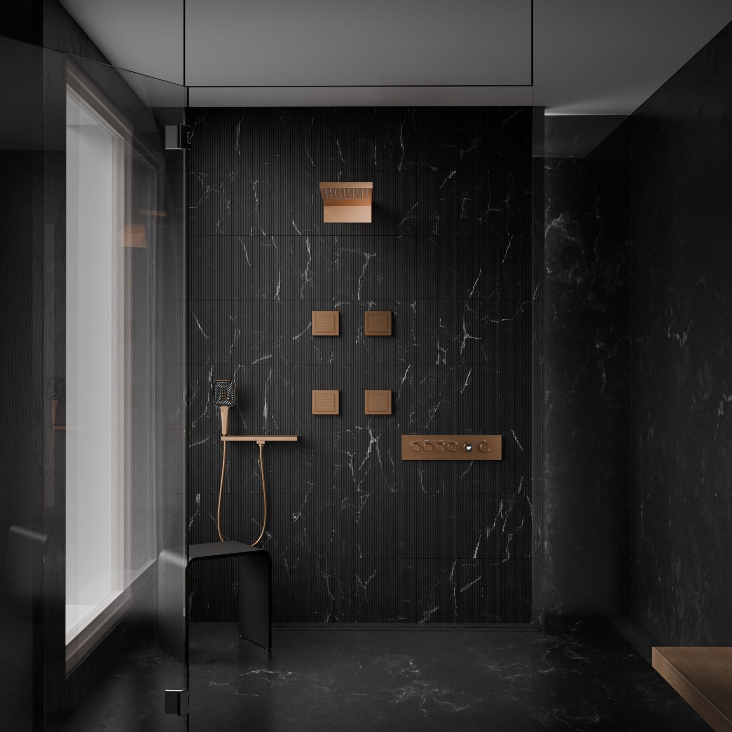 Remer rub. Wall-Single Lever Basin Mixer - Series Chrono