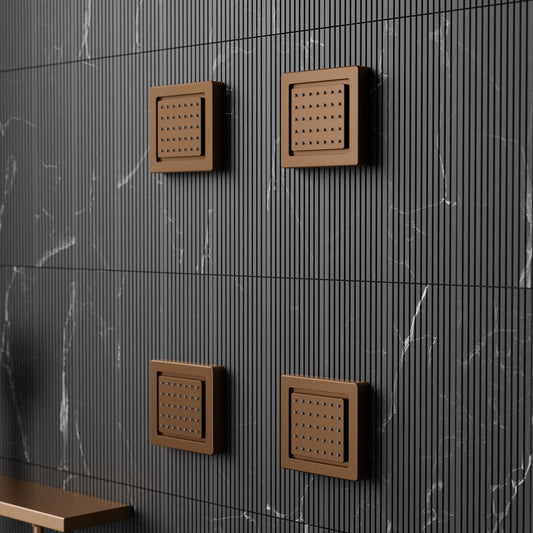 1Bewater Seitenbrausen Set mit 4 Bodyjets