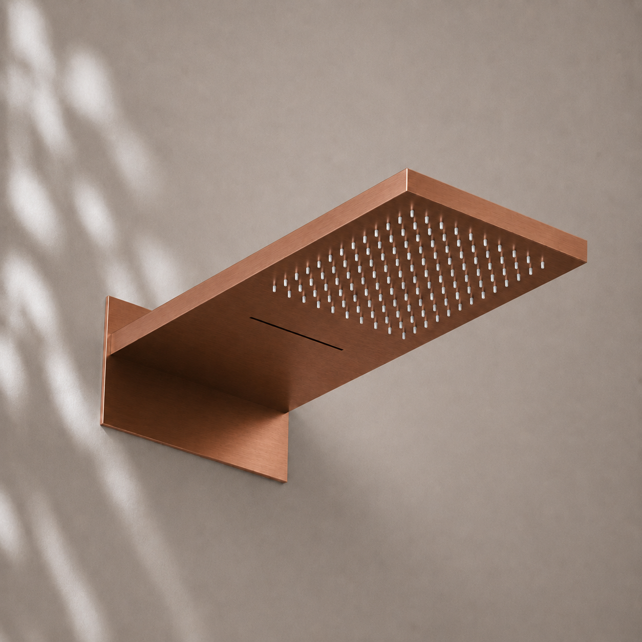 Ensemble de douche Bewater, ensemble complet avec douchette à main, Douche de tête comprenant douche cascade et mitigeur encastré