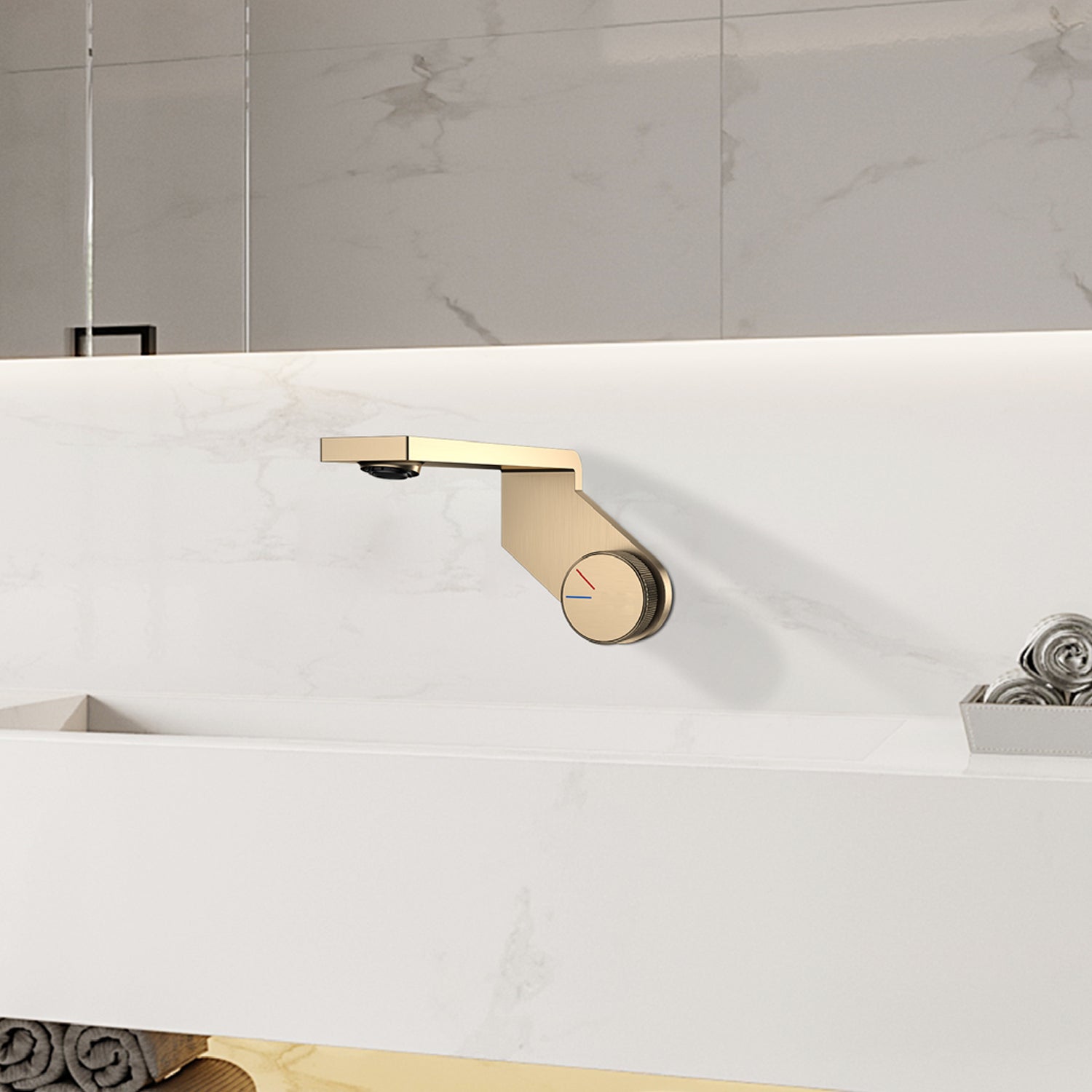 Remer rub. Wall-Single Lever Basin Mixer - Series Chrono