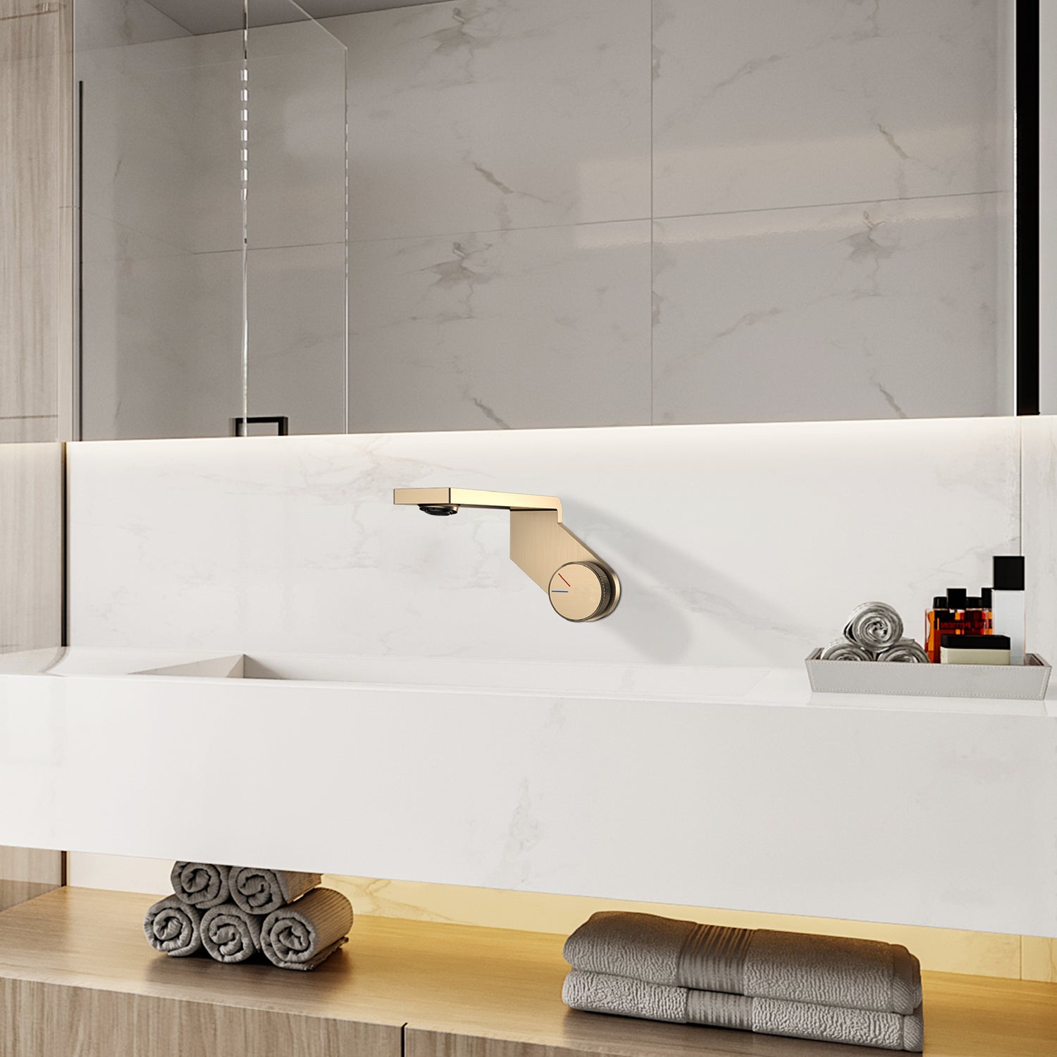 Remer rub. Wall-Single Lever Basin Mixer - Series Chrono