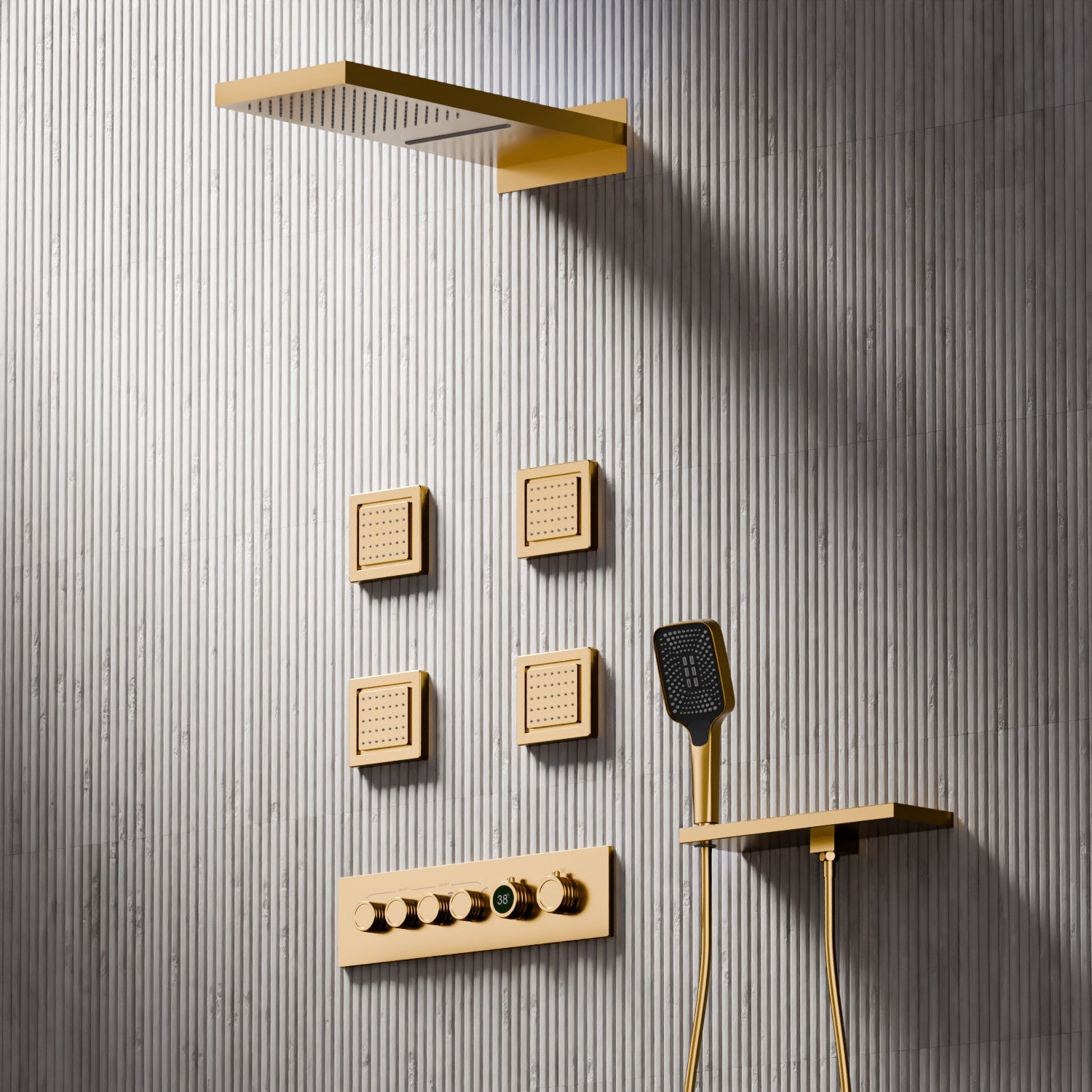 Remer rub. Wall-Single Lever Basin Mixer - Series Chrono