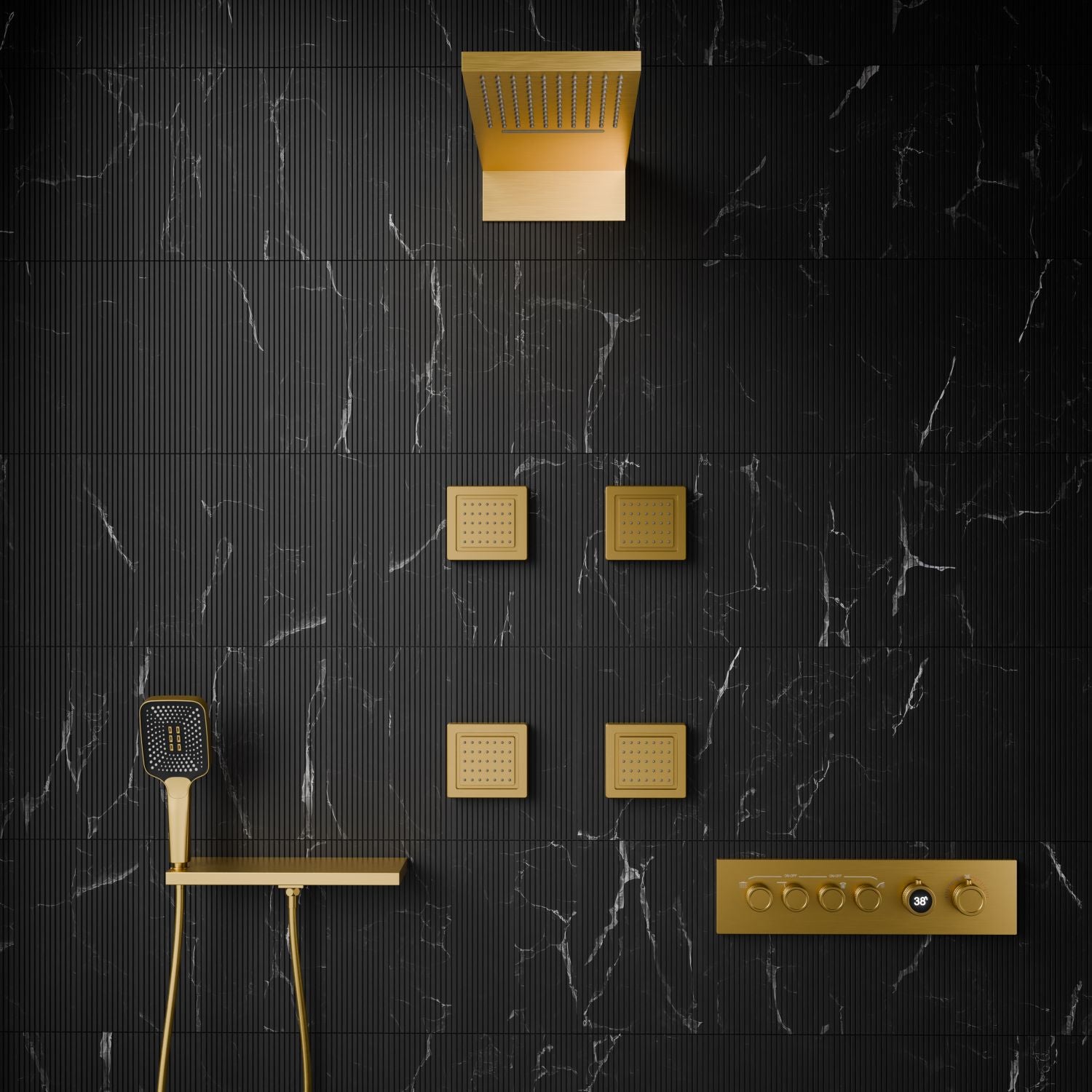 Remer rub. Wall-Single Lever Basin Mixer - Series Chrono