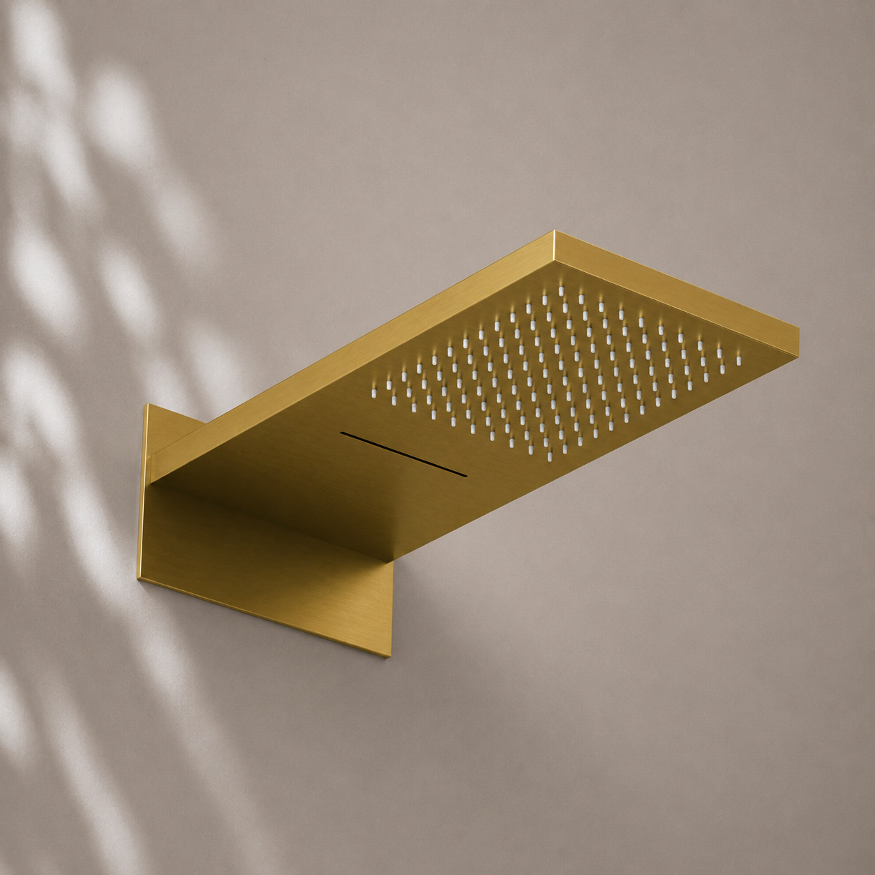 Ensemble de douche Bewater, ensemble complet avec douchette à main, Douche de tête comprenant douche cascade et mitigeur encastré