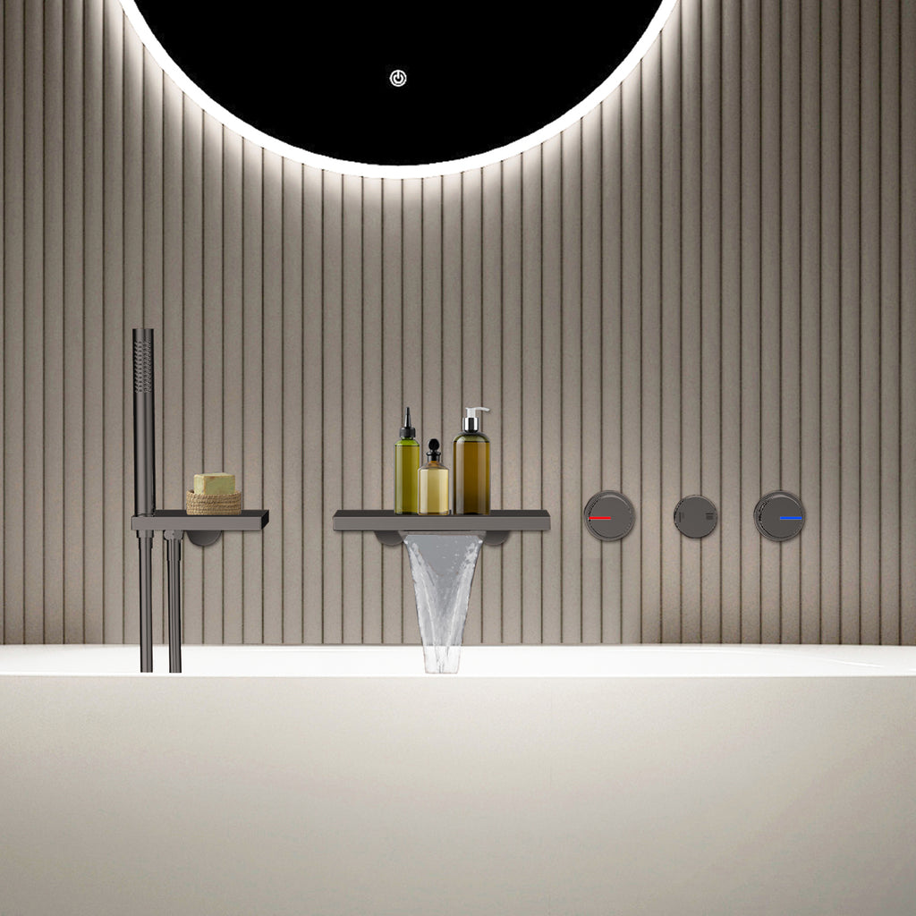 REMER RUB. Mur-Mitigeur de lavabo - Série Chrono