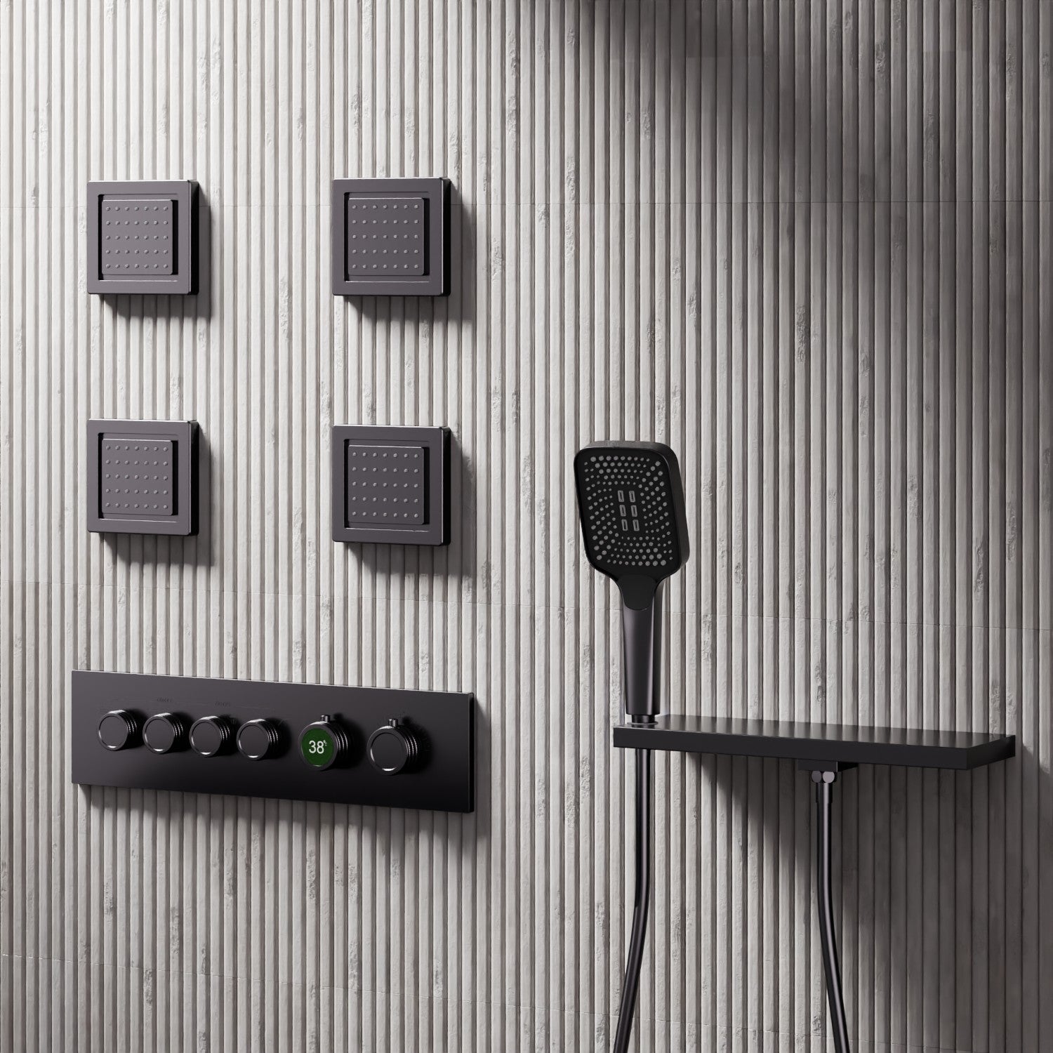 Remer rub. Wall-Single Lever Basin Mixer - Series Chrono