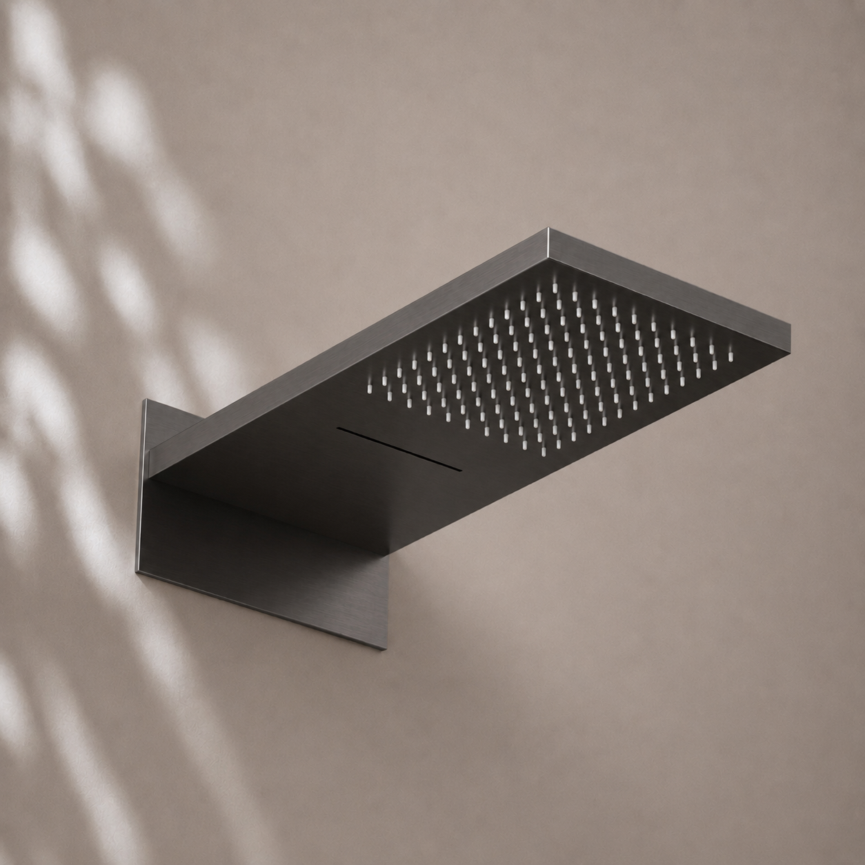 Ensemble de douche Bewater, ensemble complet avec douchette à main, Douche de tête comprenant douche cascade et mitigeur encastré