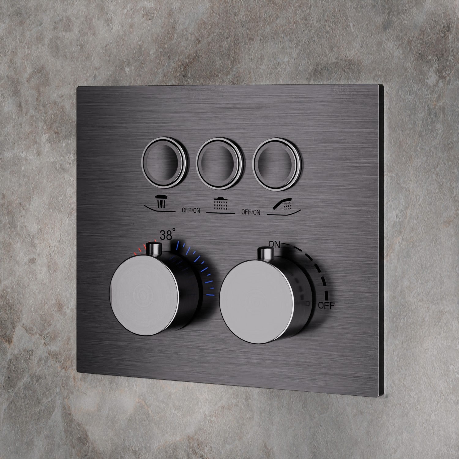 Remer wrijven. Muur-Wastafelkraan - Serie Chrono