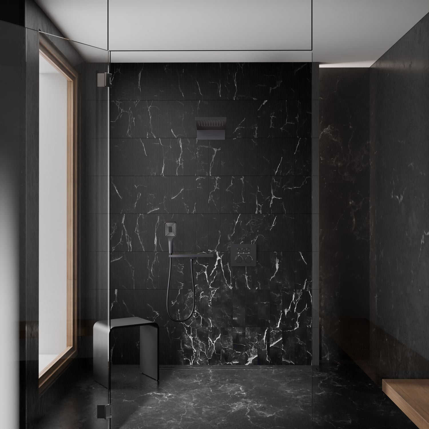 REMER RUB. Mur-Mitigeur de lavabo - Série Chrono