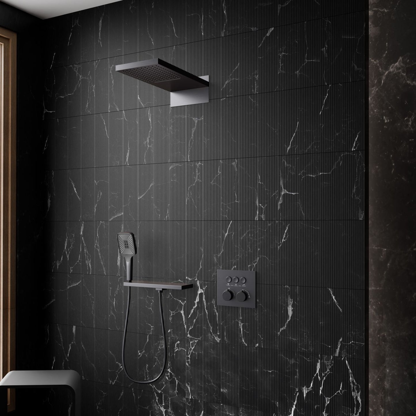 Remer rub. Wall-Single Lever Basin Mixer - Series Chrono