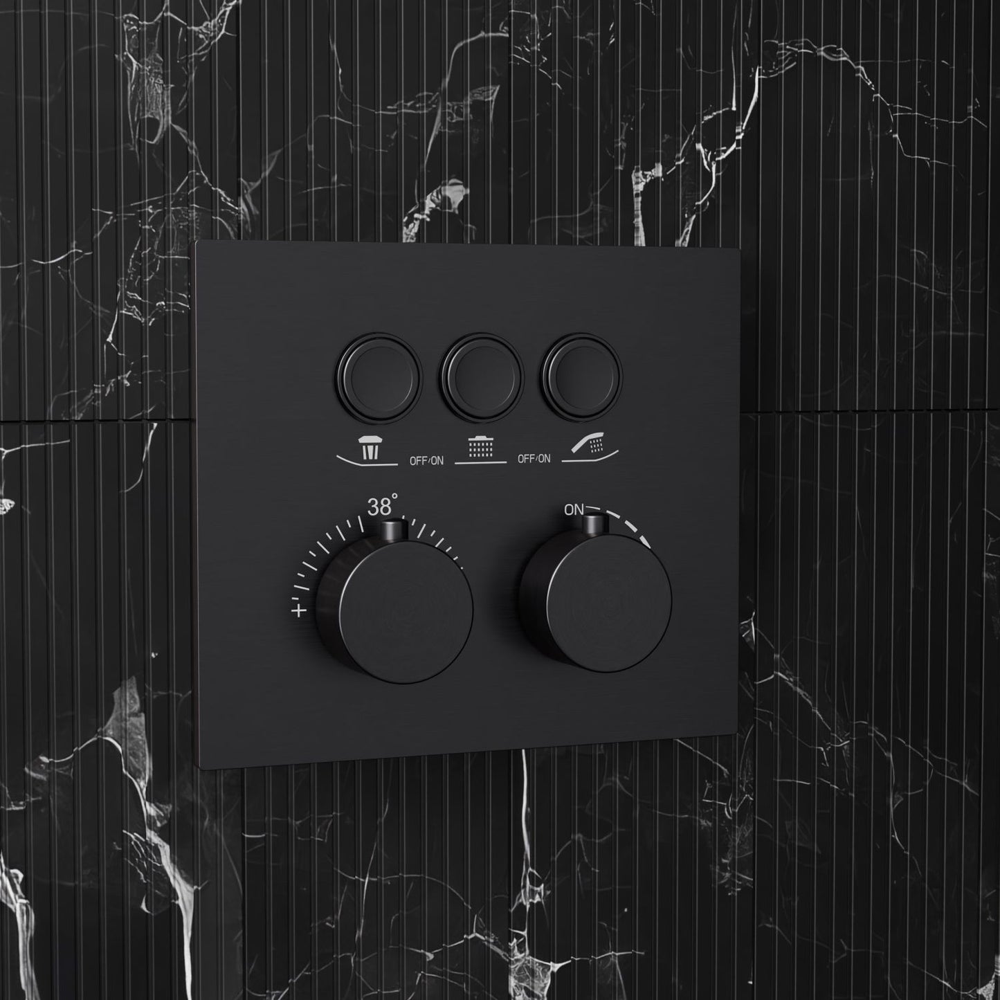 Remer wrijven. Muur-Wastafelkraan - Serie Chrono